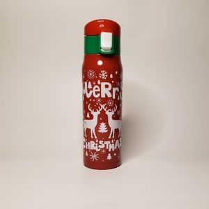 MERRY CHRISTMAS VACUUM FLASK 500mL WATER BOTTLE